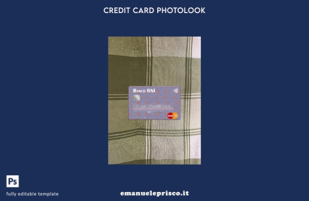 modello frontale photolook mastercard stile verificato Angola Banco de Negócios 